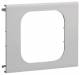 Hager L96007035 Blende 1-fach R18 PVC BR OT 100 lichtgrauau