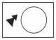 Schneider Electric ZB2BY4915 Schneider Textschild 30x40mm weiß VORWÄRTS LANGSAM-SCHNELL Metall D22