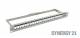 Synergy 21 S216321 Keystone module rack, 48,3 cm ( 19 inch )Patch Panel 24xTP module, 1U, Lich