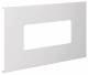Hager L91937035 Blende 3-fach R7 PVC FB OT 190 lichtgrau