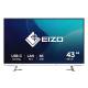TFT 108 cm ( 42,5 inch ) EIZO FlexScan EcoView 4K UHD EV4340X-WT Monitor weiß, IPS-Panel