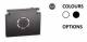 Powergear 48V ENDKAPPE, Schwarz