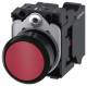 Siemens 3SU11000AB203CA0 push button 22mm round red push button 1Ö