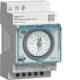 Hager EHN111 electromechanical timer with power reserve day clock 1W 16A