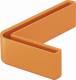 OBO Bettermann 6372898 cap for angle profile WP40/65, left WPK SL OR