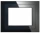 Siemens 5WG15888AB14 SIEM GAMMA instabus Design-Rahmen für To Panel Glas schwarz 5WG1588-8AB14