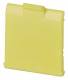 Metz Connect 816979-0105-I BTR dust protection cap, E-DAT plus yellow