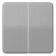 Jung CD595GR Rocker for Switches, CD 595 GR gray