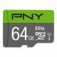 PNY P-SDUX64U185GW-GE MICROSD ELITE 64GB