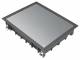 HAGER VDE09059005 cap E09, f.5mm Flooring tiefschwarz