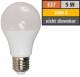 LED Glühlampe McShine, E27, 5W, 450lm, 240°, 3000K, warmweiß, Ø60x109mm