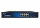 ALLNET Switch unmanaged 8 Port Gigabit 150W / 8x PoE+ / 2 x SFP+ / Lüfterlos / 48,3 cm ( 19 Zoll ) ALL-SG8208PF-10G