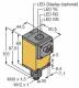 Turck Q45BW22FVQ1 opto sensor, light guide sensor 3053816