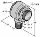 Turck TM18AP6FF50IRQ8 Opto Sensor, diffuse reflection sensor 3043780