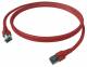 ZVK EasyLan CP1KRBRBR0020 FlexBoot Cat.6 patch cable shielded red 2.0m