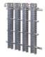 CobiNet 104748 wall distribution frame WVML 3/600 with mounting channel 720x650x245mm