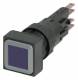 Moeller 086348 EATON Q18LTR-BL/WB illuminated push button, lens blue latching 086 348