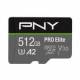 PNY P-SDUX512U3100PRO-GE MICROSD PRO ELITE 512GB