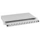 LWL-Patchpanel Spleisbox,48,3 cm ( 19 inch ), 24xLC-Duplex, 50/125um, OM3, ausziehbar