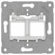 Siemens 5TG2058-3 support plate insert large for up to 2 modular jack connectors