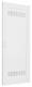 Hager VA36W Volta slotted plastic door for AP distributor 3 rows, IP30