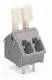 WAGO 256-403/333-000 Leiterplattenklemme Fingerdrücker 2,5qmm RM 5/5,08mm 3p gr