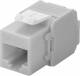 Goobay 90693 CAT 6a KeyStone RJ45 Jack,ungeschirmt, 500MHz -