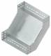 Niedax RSD 85.300 riser 85x302mm with unperforated side rails, galvanized