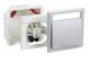 Schneider Electric 5980054 Schneider CHANGE SWITCH.1-P.INCL. BOX ALU-METALLIC (PE=1S