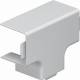 OBO Bettermann 6182887 T piece cover WDK / HT 30030, 30x30mm for WDK trunking light gray