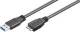 Goobay 95169 USB 3.0 SuperSpeed Kabel - USB 3.0-Stecker (Typ A) > USB 3.0 Micro-Stecker (Typ B)
