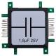 ALLNET Brick'R'knowledge capacitor 1.8µF 25V
