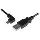 Startech.com USBAUB50CMLA 0.5M ANGLED MICRO USB CABLE