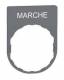 Schneider Electric ZBYP2103C0 Schneider Schildträger 30x40mm, mit Beschriftung MARCHE
