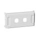 Schneider Electric 5971708 Schneider MOUNTING PLATE 2XF SOCKET RAL9016