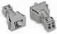 WAGO 890-752/060-000 Stecker Snap-In 2-P. mit VK, grau Kodb