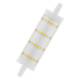 Osram 4099854064937 Ledvance LED LINE118 R7s P 13W 827 R7s 1521lm 2700K Zweiseitig gesockelt