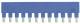 Harting Han ES Press Steckbrücke 1x12 blau längs 16A VE=5St 09330009851