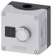 Siemens 3SU18510AD002AB1 housing for control devices 22mm round metal