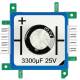 ALLNET Brick'R'knowledge capacitor 3300µF 25V