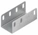 Niedax RV 35.050 F one-piece U-shaped joint connector 24x47mm hot-dip galvanized