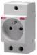 ABB 2CSM110000R0711 M1174 Modular socket: french standard