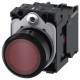 Siemens 3SU11020AB201CA0 Drucktaster beleuchtet 22mm rund rot Knopf 1Ö AC/DC 24V