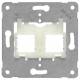 Siemens 5TG2058-1 support plate insert for up to 2 modular jack connectors