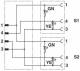 Phoenix Contact 1458745 Phoenix SAC-3P-M8Y/2X0,3-PUR/M 8FR-2L Sensor-/Aktor-Kabel