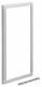 Hager VZ113N elevation frame Volta size 3