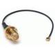 WLAN.eu ANT-PIG-UFL-RSMA-F-30 Antennen-Pigtail und FL auf R-SMA (f) 30cm