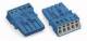 WAGO 890-1105 Buchse ohne Zugentlastungsgehäuse 5p 0,25-1,5qmm blau
