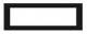 Grothe Klemmrähmchen 600 SCH für 0800 20x57,5mm Schriftfeld 13x43mm 98025