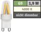 LED-Stiftsockellampe Filament McShine ''Silicia'', G9, 1,9 W, 180 lm, neutralweiß